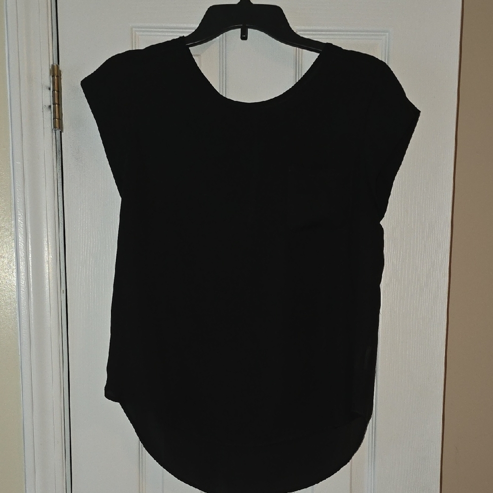 Classic Black SHEER Women's Top